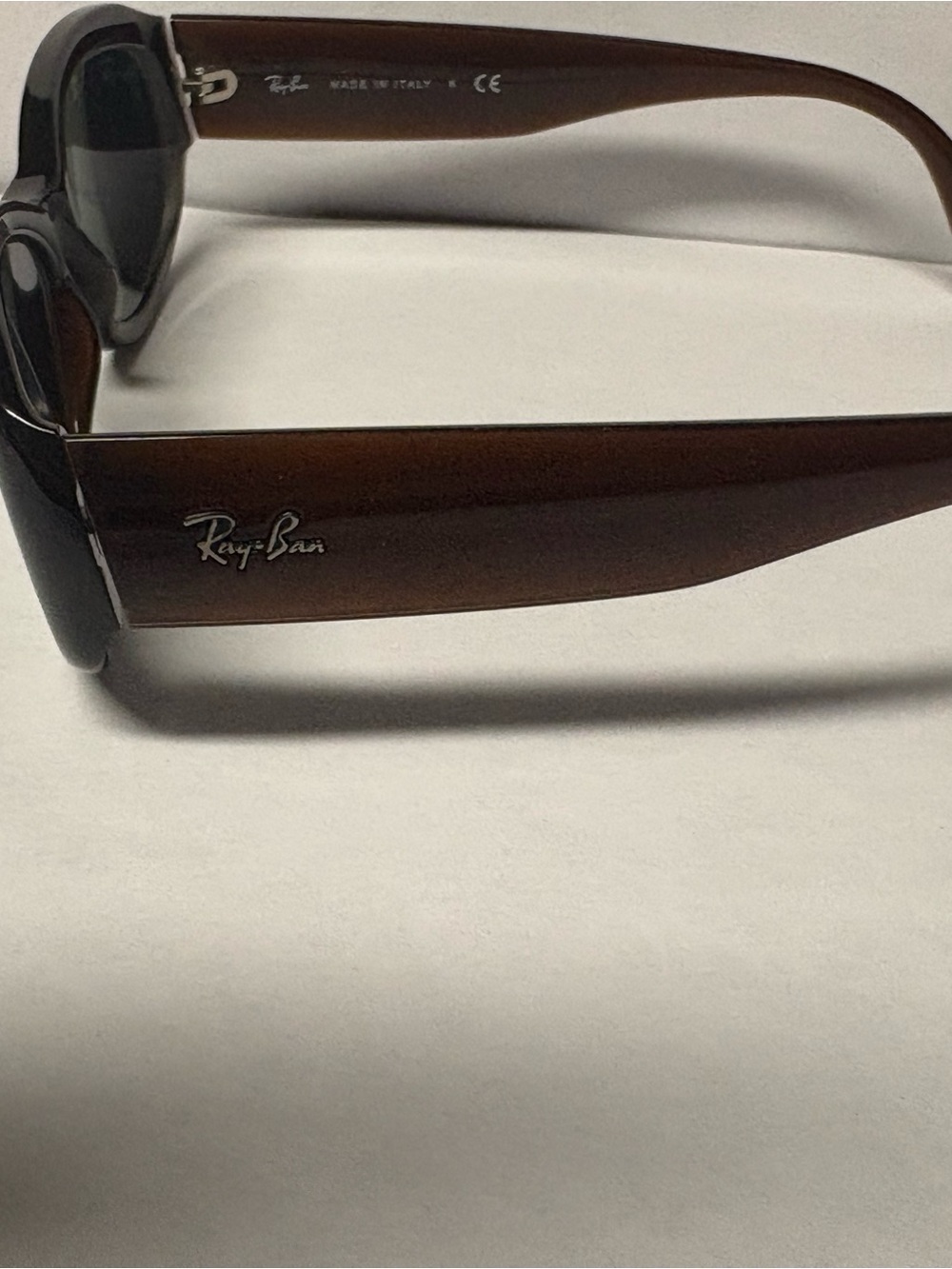 Ray-Ban RB4135 Tortoise Wrap Frames w/ Prescription Lenses - Picture 5 of 8